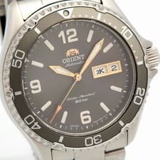 Orient Mako F692UBF0 Diver Watch Gray 200 Limited Edition Authentic