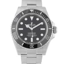 Rolex Submariner No-Date Steel Watch 124060
