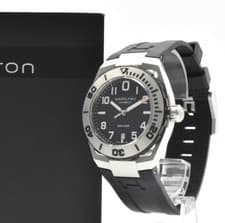 HAMILTON Khaki Navy Sub H786150 Auto Mens Black Dial 42mm 300m Diver Swiss Box