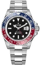 Rolex GMT-Master II Pepsi Blue/Red Bezel Oyster Men's Watch 126710BLRO-0002