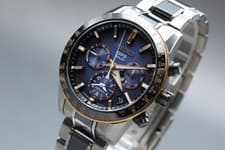 SEIKO Astron 5X Series SBXC007 Supernova GPS Solar Date Mens Watch [Box Damaged]