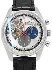 Zenith El Primero Chronomaster Open 1969 03.2040.4061 Automatic 42mm Box Silver
