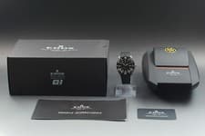 Near MINT w/ BOX EDOX OFFSHORE Powerboat 300m 80088 CLASS1 Automatic Men's Watch