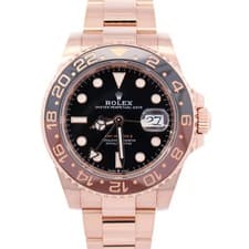 Rolex GMT-Master II Rootbeer 40mm Black Dial Watch Ref# 126715CHNR