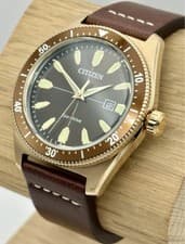 Citizen Brycen EcoDrive AW1593-06X - Ultra rare Brown Watch