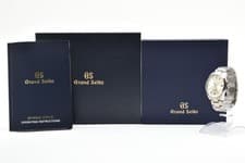 【NEAR MINT】Grand SEIKO SBGA079 9R65-0BG0 Titanium Mens Silver Watch From JAPAN