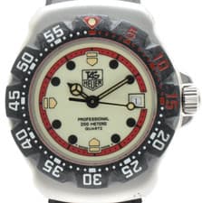 【Near MINT】TAG Heuer Formula 1 WA1411 Quartz Cream Dial 28mm Women's Watch 1990s