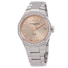 Baume et Mercier Riviera Quartz Diamond Ladies Watch 10796