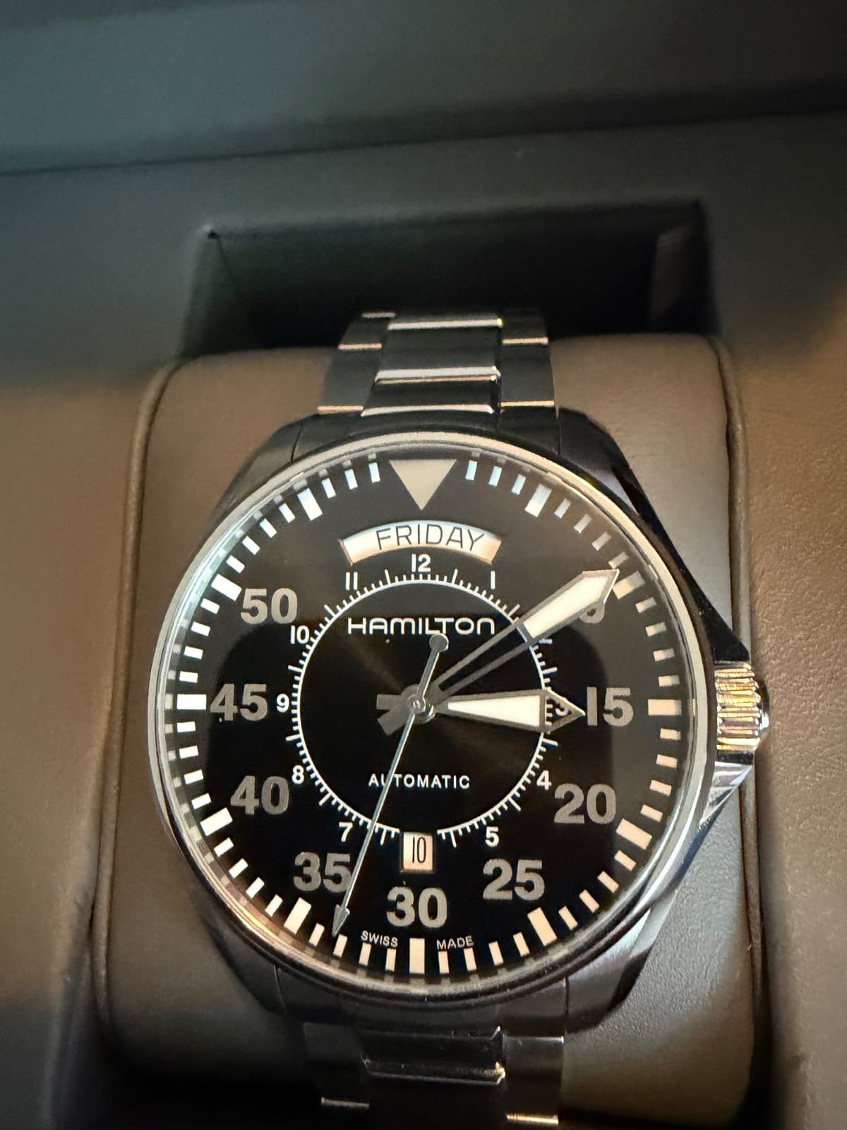 Hamilton Khaki Aviation Pilot Day-Date Auto (Cooper) – Ref. H64615135 – Full Kit