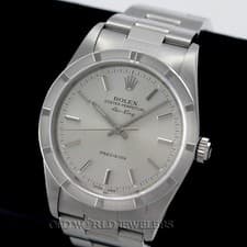 Rolex Oyster Perpetual Air King Ref 14010M Silver Dial Stainless Steel