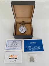 Seiko BRIGHTs SAGA283/8B63-0AV0 Solar Radio Watch Used From Japan