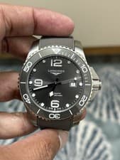 Longines Hydroconquest Automatic Grey Ceramic Bezel Men's 43 mm Watch L37824766