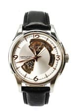 Hamilton Mens Jazzmaster Open Heart Automatic Wrist Wath H32565555