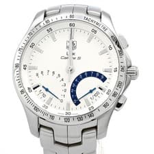 Tag Heuer Link Caliber S CJF7111 BA0587 CJF7111-0 Chronograph Silver Quartz