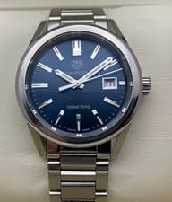 *Boxed/Papers* Tag Heuer Carrera Unisex Watch Blue 36mm WBG1310
