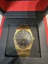 Tissot PRX Powermatic 80 Damian Lillard SE 40 MM Gold Watch BARELY WORN/USED