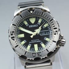 [N MINT] SEIKO Black Monster 7S26-0350 SKX779 Diver 200m Men's AT Watch JP U831
