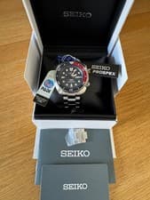 Seiko Prospex PADI 'Turtle' Pepsi Bezel Automatic Dive Watch - Ref. SRPE99K1