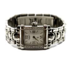 Philippe Charriol Colvmbvs With Diamonds Stainless Steel Women Wrist Watch