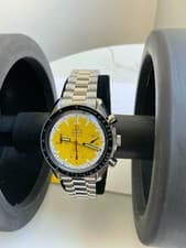OMEGA Speedmaster  Schumacher 3510.12.00 Yellow Dial  With Box And Manual