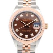ROLEX Datejust Watches 279171G Stainless Steel K18 Pink Gold T-number used