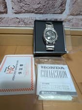 SEIKO HONDA YT55-0A10 Automatic Watch Silver Wristwatch used in japan