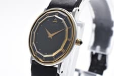 Vintage [NEAR MINT] SEIKO CREDOR 2F70-0300 Quartz 18K Women's Watch From JAPAN