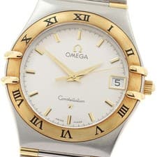 OMEGA 1312.30 Constellation Date Quartz Men s Good Condition 930386 Used