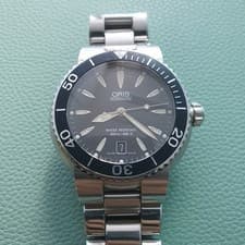 Oris 7533 Divers Date Black Dial Automatic Divers Watch 44mm .003