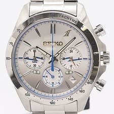 Seiko Chrono N700S Nozomi 1st Anniversary 8T63 00X0 QZ White Dial Men s Watch 76
