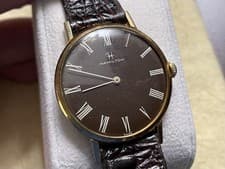 Vintage Hamilton "COLORS" - 1960s - Runs Well-VGC 4X Signed-UNIQUE/RARE - BROWN