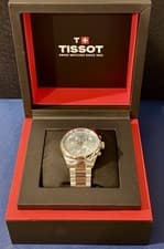 Tissot PR 100 Chronograph Ice Blue Dial T1504171135100 Brand New