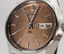 [Near MINT] SEIKO Lord Matic Special 5216-8020 Brown Dial Automatic Men's Watch
