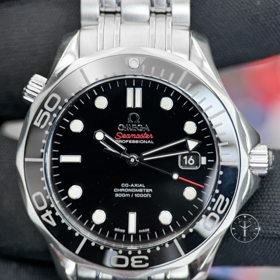 OMEGA Seamaster Diver 300M Black Dial 41mm 212.30.41.20.01.003 with Box & Papers