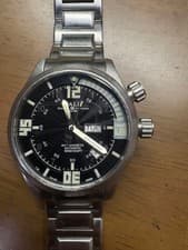BALL Engineer Master II Diver DM1020A Automatic Day Date 300m Mens Watch Used