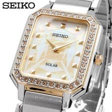 SEIKO Ladies Watch Overseas Model Solar Simple Business Formal SUP452P1