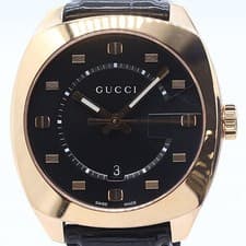 Gucci GG2570 0035200 ABC18927 2ERT MST Quartz Mens Watch Luxury Authentic Rare