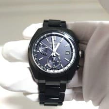 Seiko Astron SBXY019 8B63-0BA0 Black Titanium Solar Watch