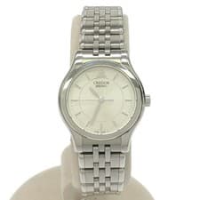 Working Seiko Credor 4J85 0A20 Quartz SS Silver Dial  with 2025.1 Box Included