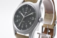 [MINT] Hamilton khaki 9415A Hand Winding Manual Green Dial Mens Watch From JAPAN