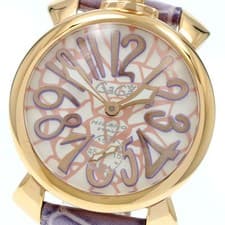 GaGa Milano Manuale 48 Small Second Manual Wind Mens Pre-owned From Japan