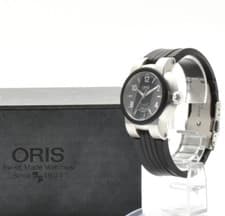 [Near Mint /Box] Oris TT1 Day Date 7523-44 Automatic 37mm Black Dial Men's Watch