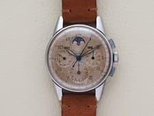 Universal Genève Tri-Compax 22258 34.5mm Original Dial Unpolished 1945