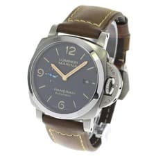 PANERAI LUMINOR MARINA 1950 3 DAYS PAM01351 44mm Titanium Dark Brown Dial #C206