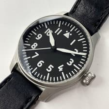 STOWA FLIEGER VERUS 40 AUTOMATIC WATCH ETA 2824 2 PILOT WORKING GERMANY