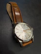 Hamilton Spirit of Liberty Auto Watch 42mm Silver Dial Steel Case Leather