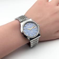 Seiko Lord Matic Special 5216-7040 Automatic Blue Dial Vintage Men's Watch LM