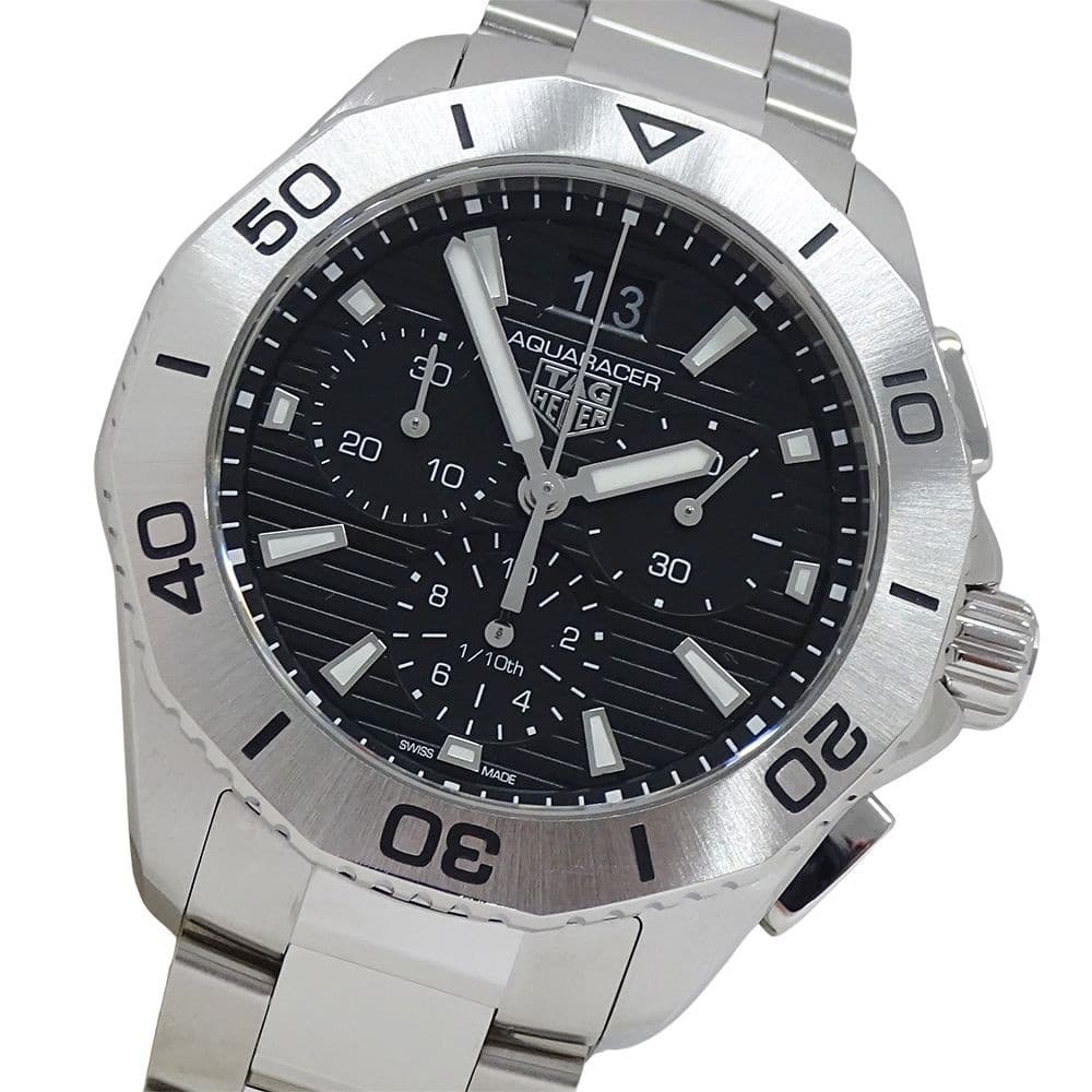 TAG Heuer Aquaracer CBP1110 BA0627 Stainless Steel Watch 200m Quartz Used