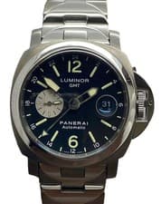 Panerai Luminor GMT Titanium 44mm PAM00161 Black Dial Automatic Men's Watch
