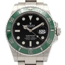 Authentic Rolex Submariner Date 126610LV Stainless Steel Mechanical Automati...